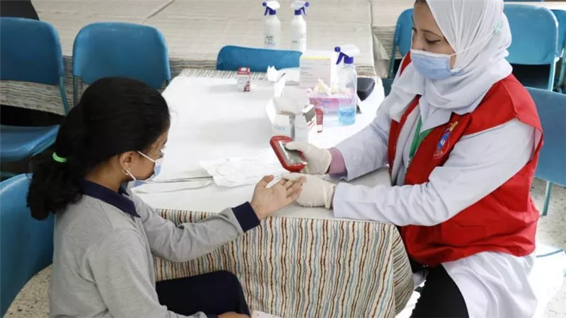 فحص 1.4 مليون طالب ضمن مبادرة الرئيس للكشف المبكر عن الأنيميا والسمنة والتقزم