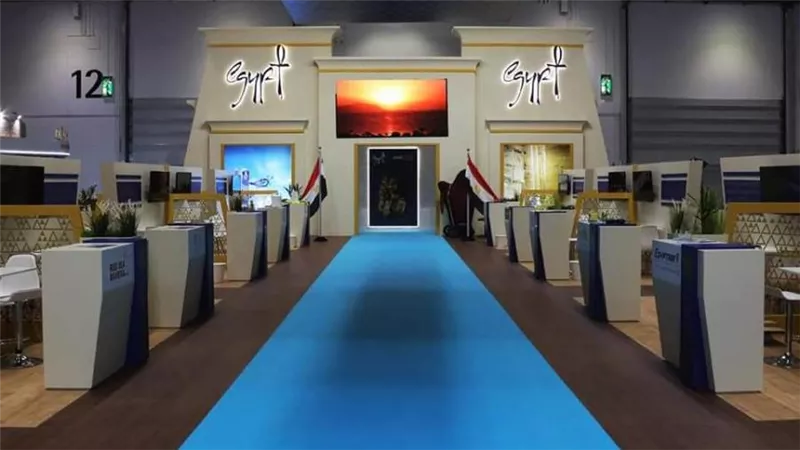 وزيرا السياحة والطيران يفتتحان الجناح المصري المشارك في فعاليات بورصة لندن الدولية للسياحة WTM2021 