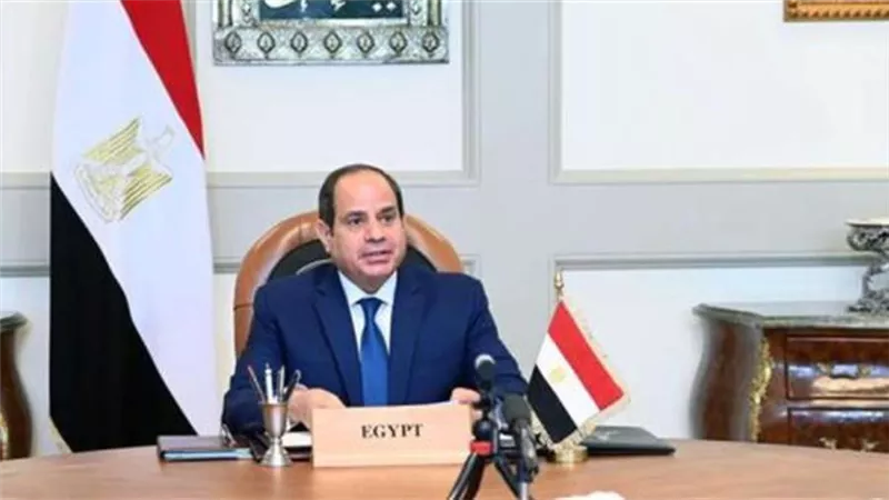ننشر نص رسالة الرئيس السيسي أمام مؤتمر باريس حول ليبيا