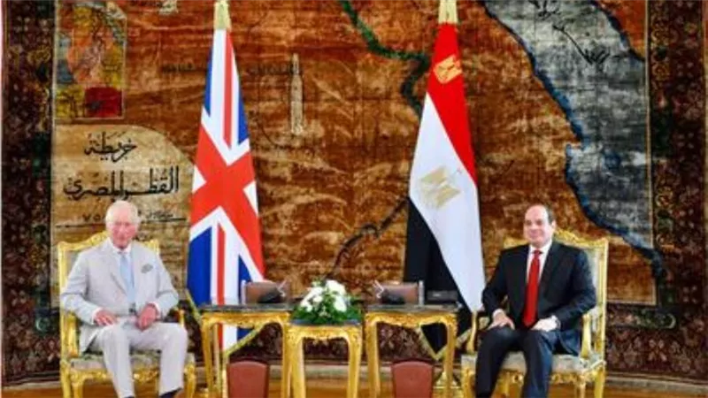 تفاصيل  لقاء الرئيس السيسي والأمير تشارلز 
