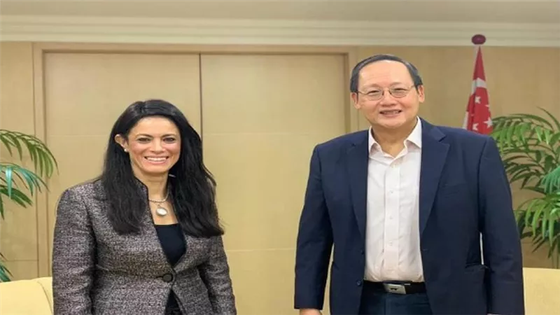 «المشاط» تدعو شركات القطاع الخاص بسنغافورة للتعرف على جهود الدولة لتوطين الصناعة (صور)