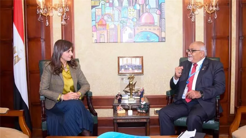 وزيرة الهجرة تستقبل المدير الجديد للمكتب الإقليمي لـ 