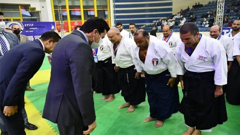 وزير الرياضة يفتتح كأس القارات للكاراتيه التقليدي بالصالة المغطاة باستاد القاهرة الدولي (صور)