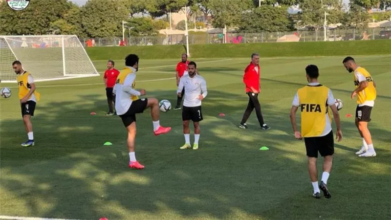 منتخب مصر يختتم استعداداته لمواجهة لبنان في كأس العرب