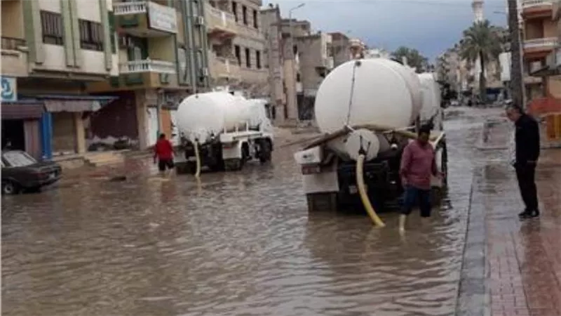 الصرف الصحى بالإسكندرية : المحافظة تعرضت لأمطار فاقت قدراتنا 