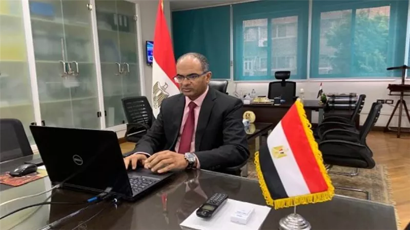 نائب وزير الإسكان يُشارك في فاعليات الاجتماع الثاني للجنة البنية التحتية بالغرفة التجارية المصرية البريطانية (صور)