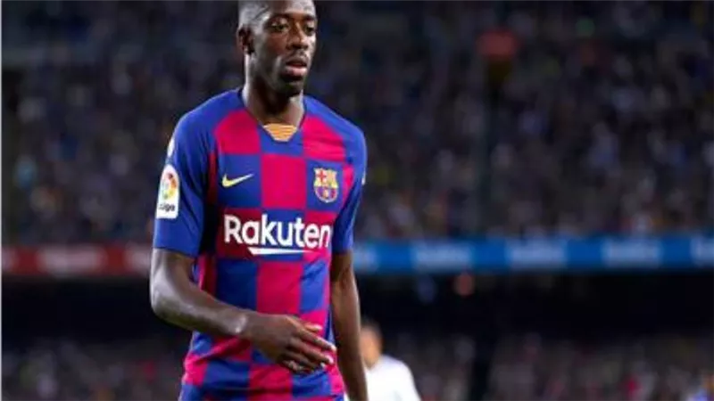فبل الرحيل مجنا..برشلونة يغري ديمبلي بالأموال