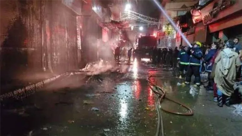 السيطرة على حريق بمعرض وورشة موبيليا في شبرا الخيمة