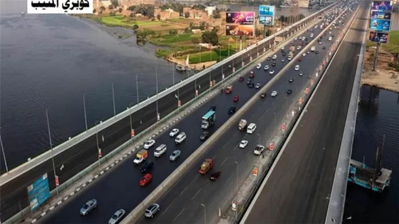 وزير النقل يتفقد مشروع التطوير الشامل للطريق الدائري حول القاهرة الكبرى (صور)
