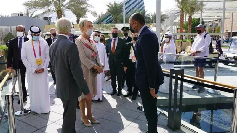 ملك السويد يزور الجناح المصري المشارك في معرض إكسبو دبي 2020 | صور 