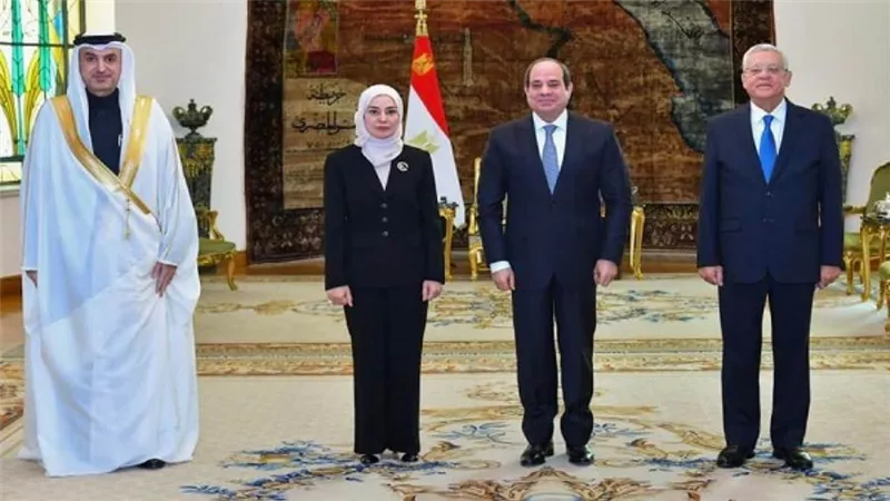 الرئيس السيسي يؤكد توافق وجهات النظر والمواقف مع البحرين تجاه كافة القضايا (صور)
