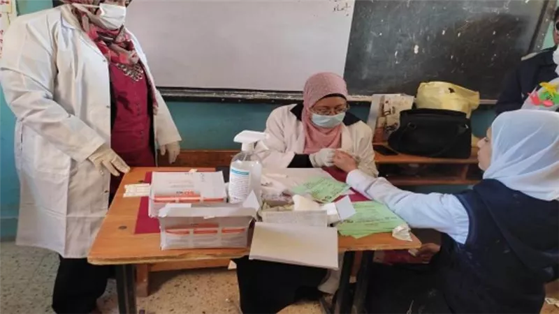 الصحة: فحص 733 ألف و414 طالب بالصف الأول الإعدادي 