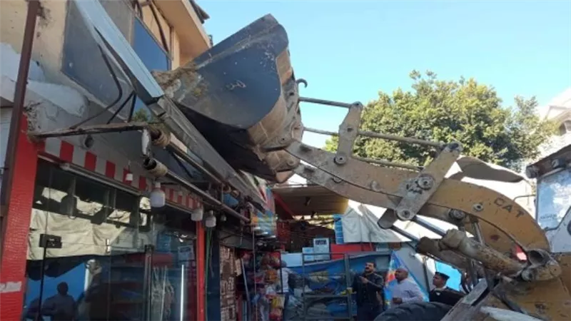 جهاز مدينة 6 أكتوبر ينفذ عدة حملات لمواجهة المخالفات والإشغالات بالتنسيق مع الجهات الأمنية (صور)
