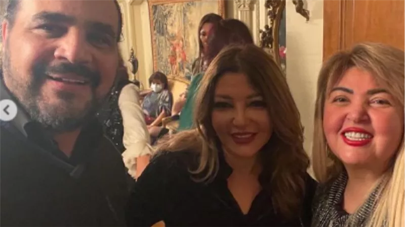 مها أحمد تحتفل بصور جديدة من عيد ميلاد إلهام شاهين .. تعيشى وتجمعينا