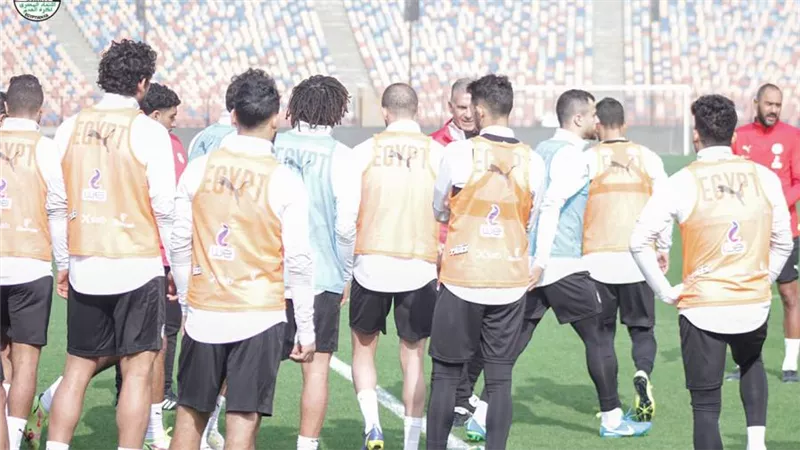 فيديو| مران قوي لمنتخب مصر استعدادًا لكأس الأمم الإفريقية 