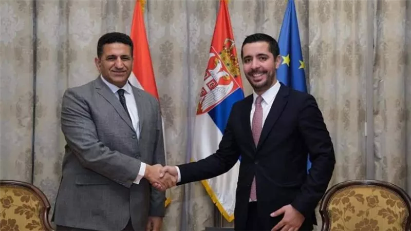 بحث تعزيز التعاون المصري الصربي في الطيران المدني والنقل النهري والتطوير العمراني