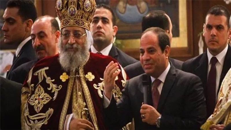السيسي من كاتدرائية ميلاد المسيح: «بدأنا سويا جمهورية جديدة تسع الجميع دون تمييز» | فيديو 