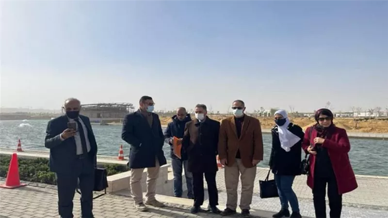 وفد ليبي رفيع المستوى يزور العاصمة الإدارية الجديدة (صور)