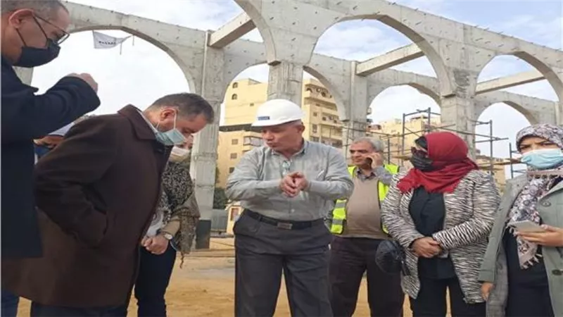 وفد من وزارة الإسكان الليبية يتفقد مشروعات صندوق التنمية الحضرية 