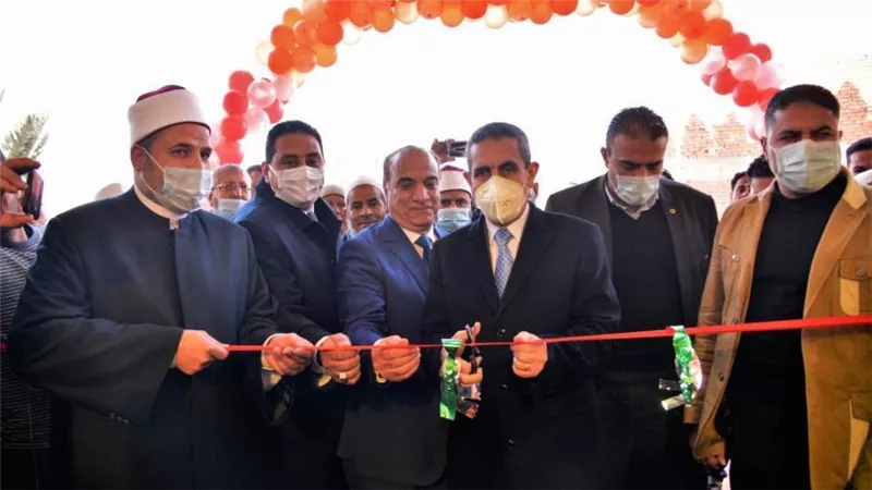 محافظ الغربية يفتتح مسجد ومحطتين لمياه الشرب والصرف الصحي في قطور بتكلفة ٦٣٩ مليون جنيه 