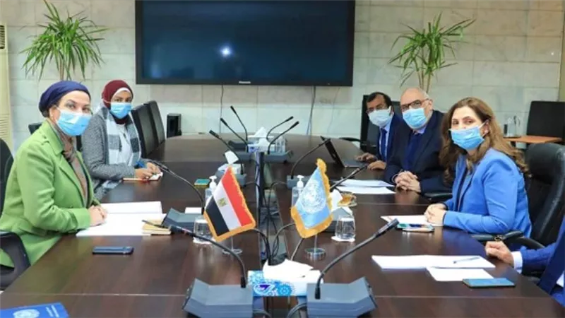 وزيرة البيئة تلتقي وكيلة الأمين العام للأمم المتحدة والأمينة التنفيذية للجنة الإسكوا