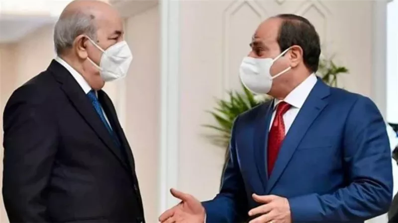 عبد المجيد تبون يدعو الرئيس السيسي لزيارة الجزائر