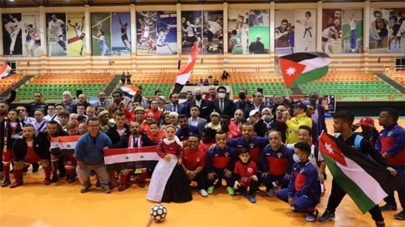 وزير الرياضة يتابع بطولة العرب لكرة القدم لقصار القامة المقامة بشرم الشيخ (صور)