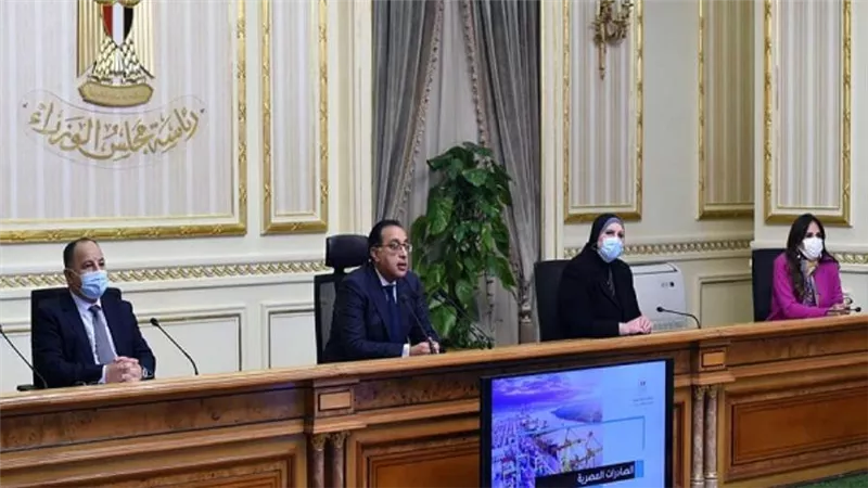 رئيس الوزراء: 45.2 مليار دولار إجمالي الصادرات المصرية في 2021 (صور)