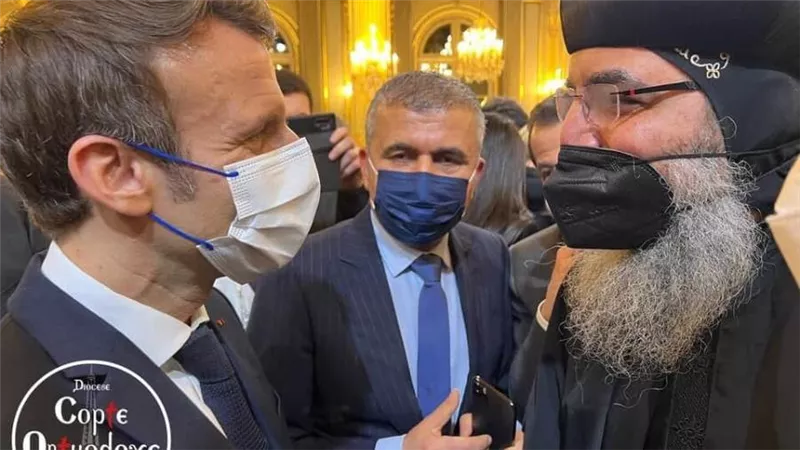 الرئيس الفرنسى يلتقى رؤساء وممثلى الكنائس الشرقية بفرنسا
