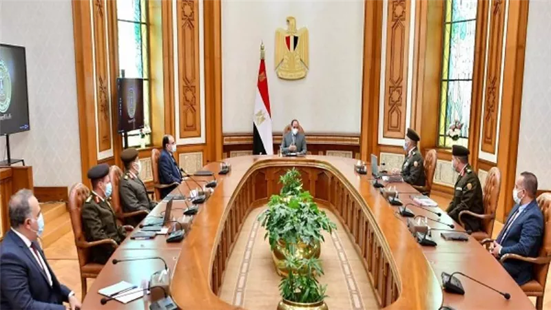 عاجل | الرئيس السيسي يتابع الموقف التنفيذي لعدد من مشروعات الهيئة الهندسية على مستوى الجمهورية
