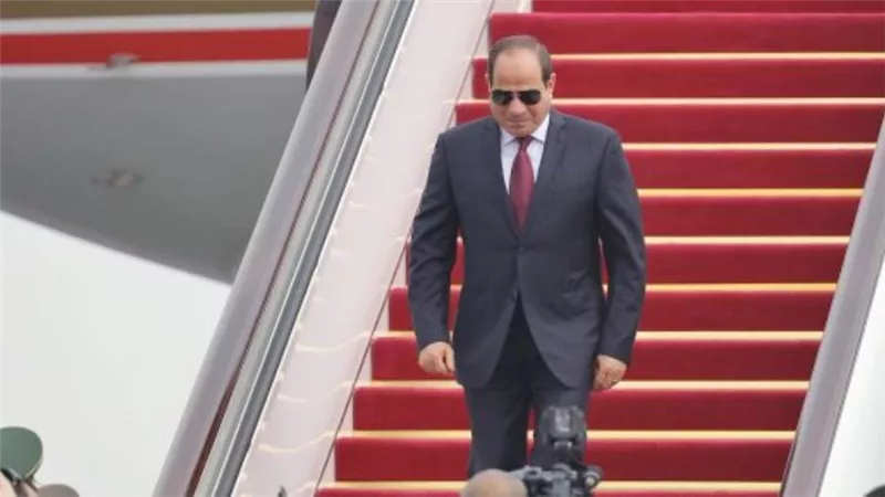 الرئيس السيسي يصل بكين لحضور حفل افتتاح دورة الألعاب الأولمبية الشتوية