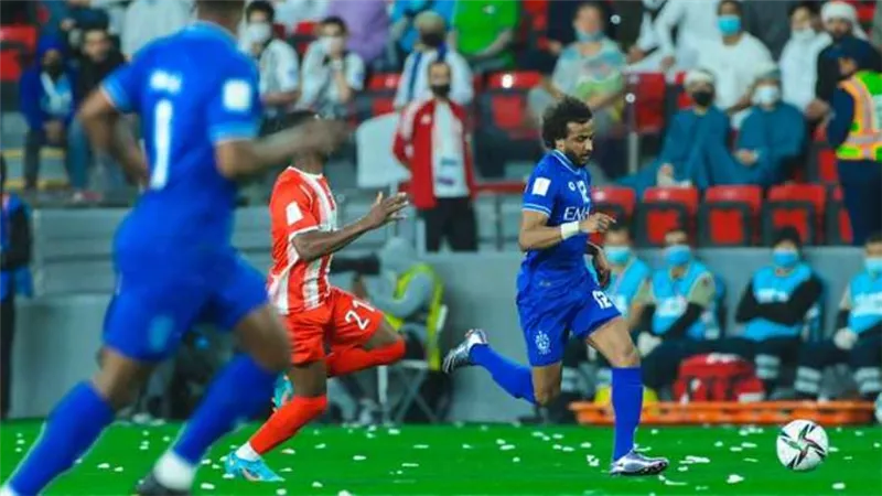 الهلال يهزم الجزيرة 6-1 ويلاقي تشيلسي في نصف نهائي المونديال 