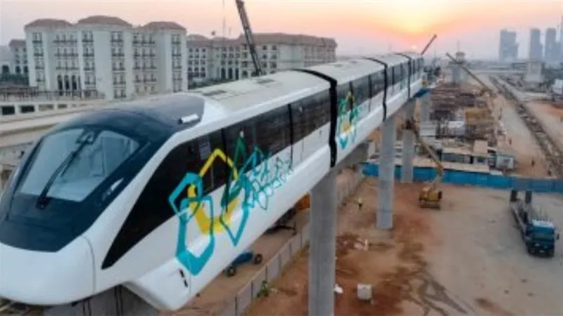 تعرف على موعد إنهاء تنفيذ أول مونوريل مصرى يربط العاصمة الإدارية