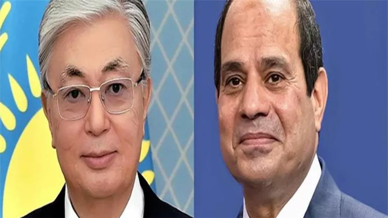 الرئيس السيسي يتلقى اتصالًا هاتفيًا من نظيره الكازاخي لتعزيز مسيرة التعاون