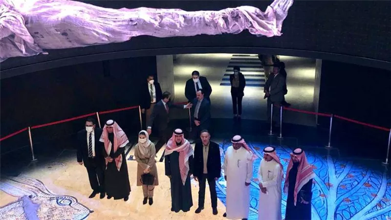 القومى للحضارة يستقبل وفد الجهاز المركزي للمحاسبات بالسعودية