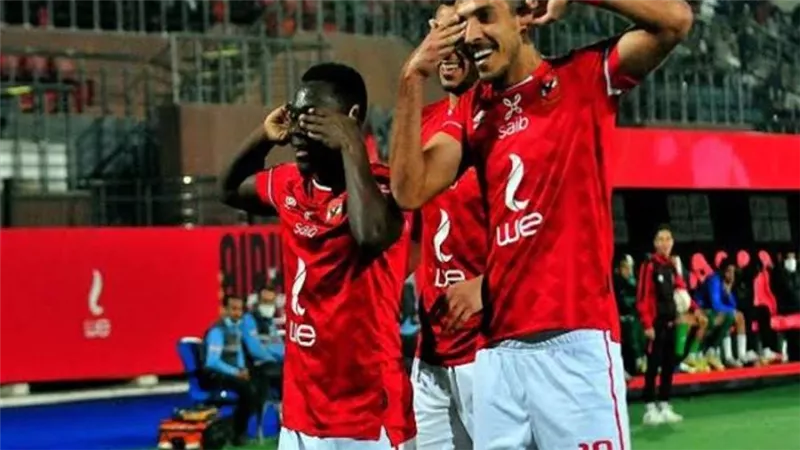 الأهلي يدك حصون المقاصة برياعية في الدوري