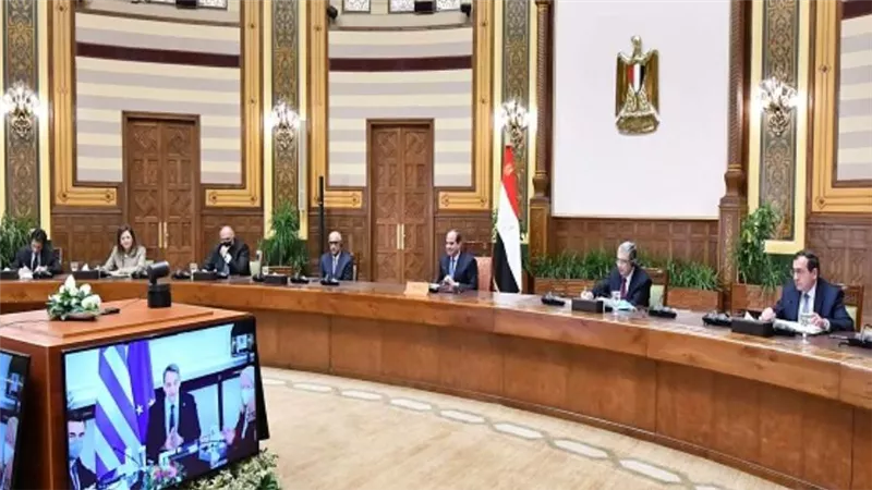  عاجل | مصر واليونان تبحثان مشروعات الربط الكهربائي والغاز (صور)