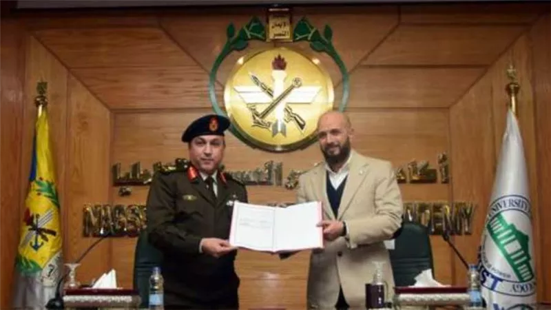 القوات المسلحة توقع بروتوكول مع جامعة القاهرة الجديدة التكنولوجية في عدة مجالات