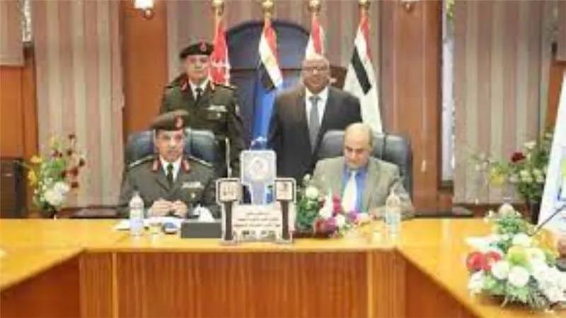 القوات المسلحة توقع بروتوكول مع جامعة القاهرة الجديدة التكنولوجية في عدة مجالات