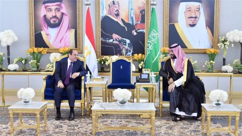جولة تفقدية لـ السيسي في معرض الدفاع العالمي بصحبة محمد بن سلمان