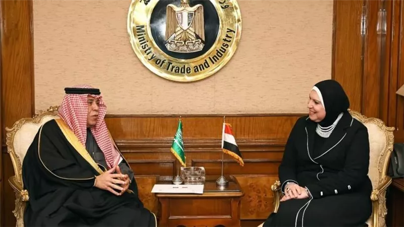 وزيرة التجارة تستقبل نظيرها السعودي لبحث أخر المستجدات الاقتصادية على الصعيدين الإقليمي والعالمي