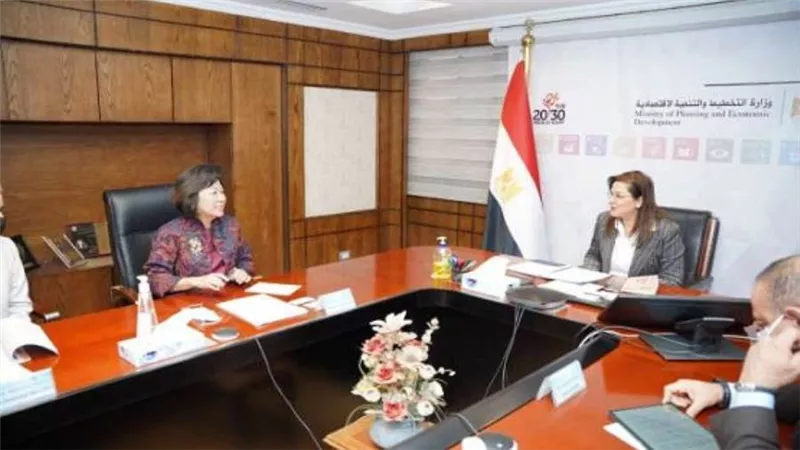 وزيرة التخطيط تبحث مع مسؤولة البنك الدولي استضافة مصر لمؤتمر «COP27»