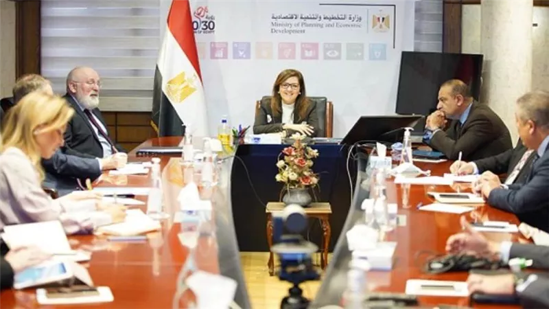 وزيرة التخطيط تلتقي نائب الرئيس التنفيذي للمفوضية الأوروبية لبحث تعميق التعاون (صور)