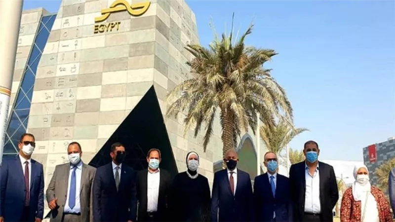 وزيرة التجارة تستعرض حصاد مشاركة مصر في إكسبو دبي 2020 (صور)