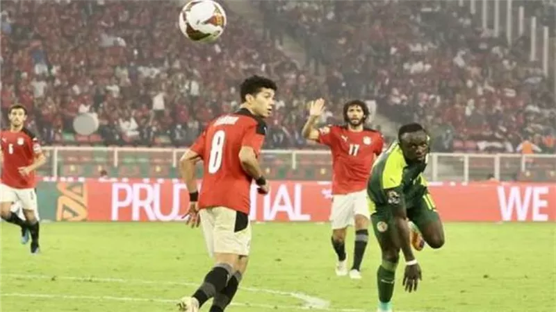 حكم مباراة مصر والسنغال مهدد بالإيقاف 