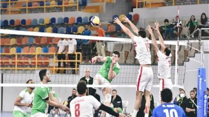 الليلة.. الزمالك في مهمة اقتناص لقب دوري الطائرة أمام الاتحاد