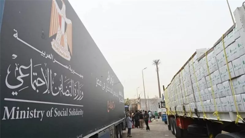 وزيرة التضامن تطلق قوافل الخير 2022 لبنك الطعام المصري (صور)