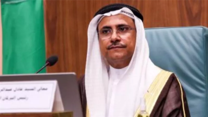 رئيس البرلمان العربى يثمن مخرجات اجتماع الرئيس السيسى والعاهل الأردنى وولى عهد أبو ظبى