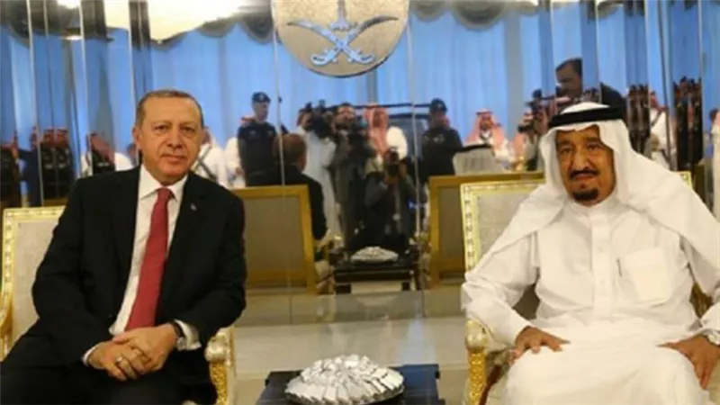 أردوغان يصل السعودية في أول زيارة منذ 5 سنوات