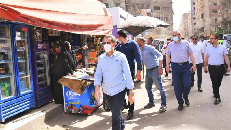 محافظ الغربية يقود حملة مكبرة بشوارع طنطا في ثان أيام العيد (صور)